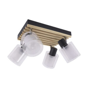Lampa ścienno-sufitowa lamel E14 4d