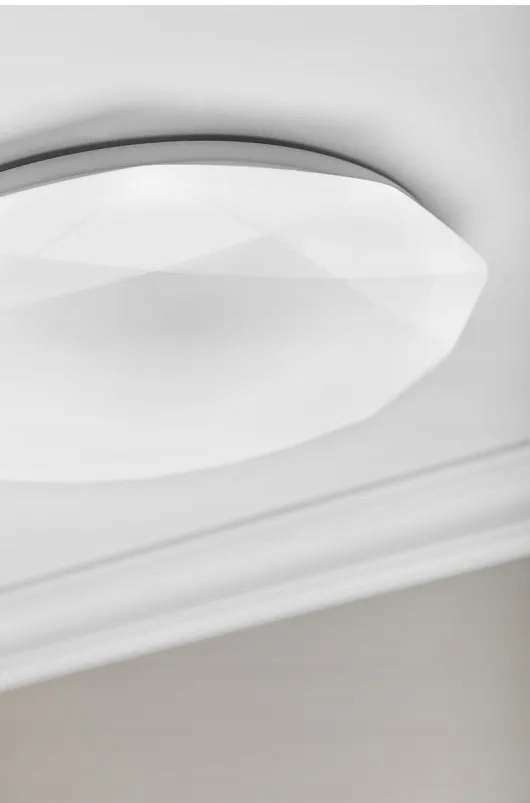 Lampa plafon łazienkowy sufitowy duży LED 48w IP54 kształt diament biały 13 Lampa plafon łazienkowy sufitowy duży LED 48w IP54 kształt diament biały - obrazek 13