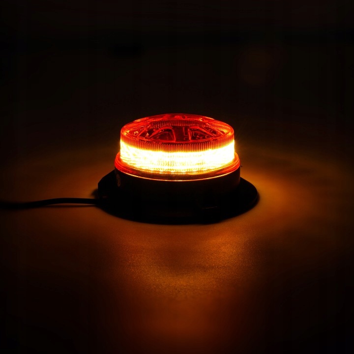 Lampa ostrzegawcza błyskowa LED kogut 20w 12-24v kogut na magnes 8 Lampa ostrzegawcza błyskowa LED kogut 20w 12-24v kogut na magnes - obrazek 8