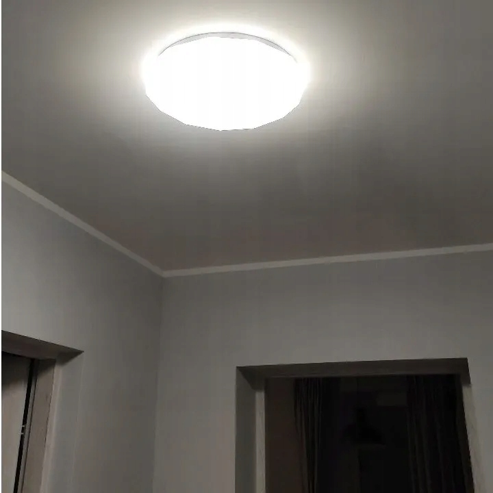 Lampa plafon łazienkowy sufitowy duży LED 48w IP54 kształt diament biały 14 Lampa plafon łazienkowy sufitowy duży LED 48w IP54 kształt diament biały - obrazek 14