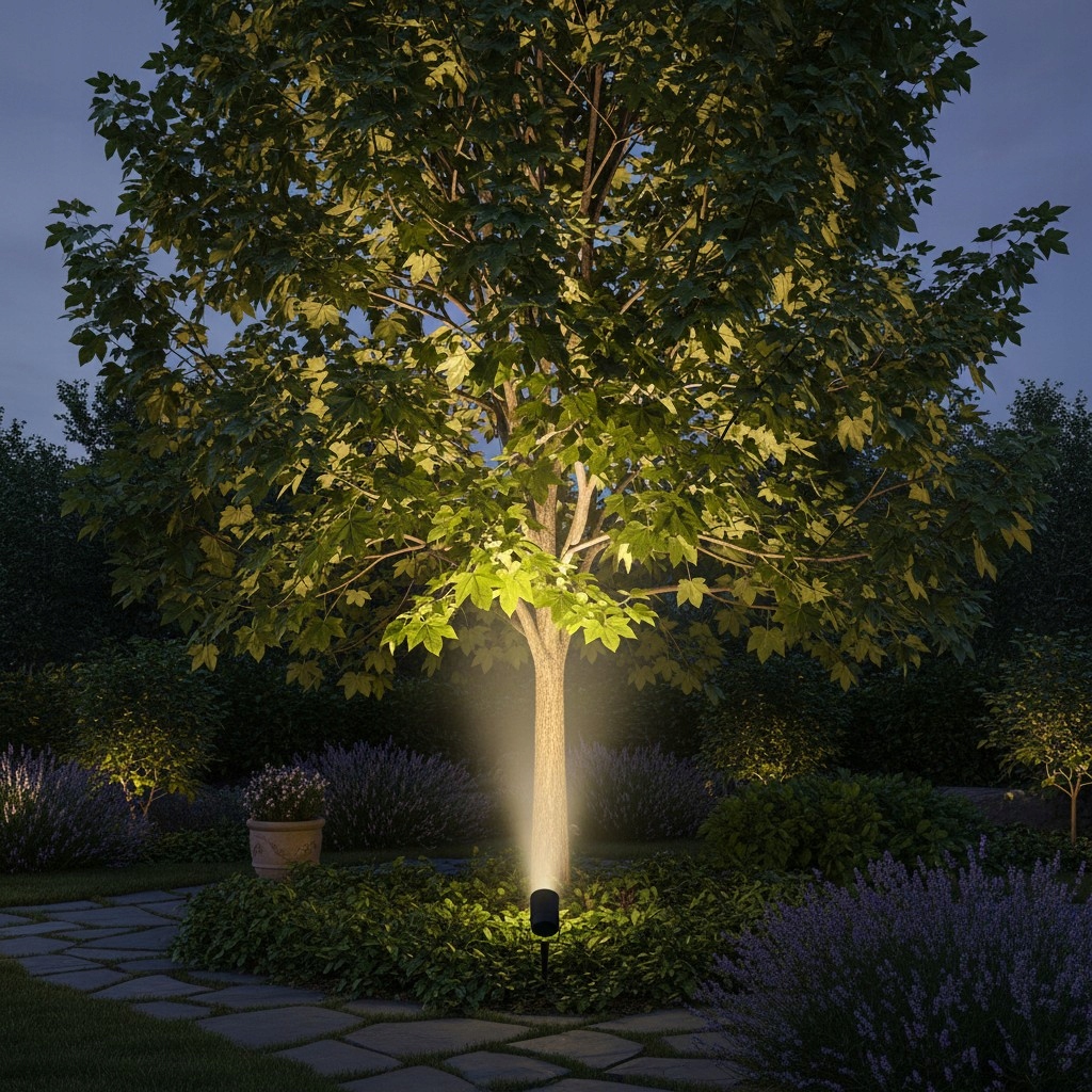 Lampa ogrodowa wbijana reflektor LED GU10 IP65 do podświetlania roślin grot 7 Lampa ogrodowa wbijana reflektor LED GU10 IP65 do podświetlania roślin grot - obrazek 7