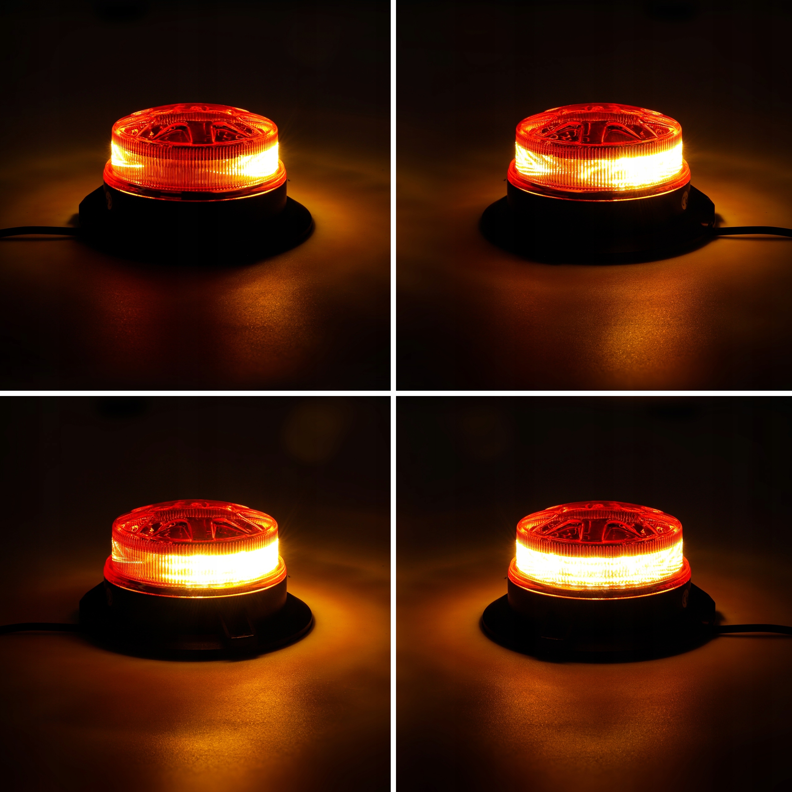 Lampa ostrzegawcza błyskowa LED kogut 20w 12-24v kogut na magnes 5 Lampa ostrzegawcza błyskowa LED kogut 20w 12-24v kogut na magnes - obrazek 5