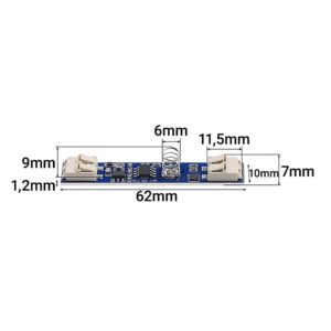 Włącznik do profili LED ze ściemn. 60W z szybkozłączki zaciskowe