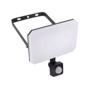Naświetlacz LED tafla LED PIR 30w black NW