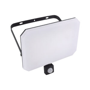 Naświetlacz LED tafla LED PIR 100w black NW