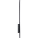 Kinkiet ścienny LUNA 4200K IP54 12W 90 cm czarny