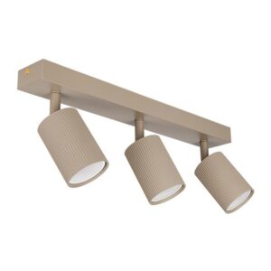 Kinkiet GU10 LED Lucerno ruchomy x3 beżowy