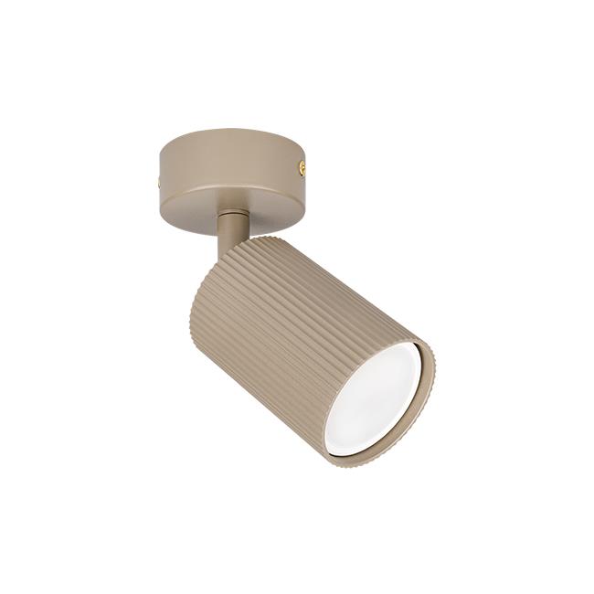 Kinkiet GU10 LED Lucerno ruchomy x1 beżowy 3 Kinkiet GU10 LED Lucerno ruchomy x1 beżowy - obrazek 3