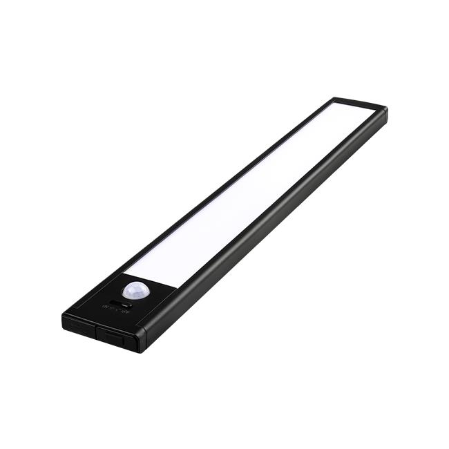 Lampa podszafkowa USB PIR Kumo 30cm 2W czarna 1 Lampa podszafkowa USB PIR Kumo 30cm 2W czarna