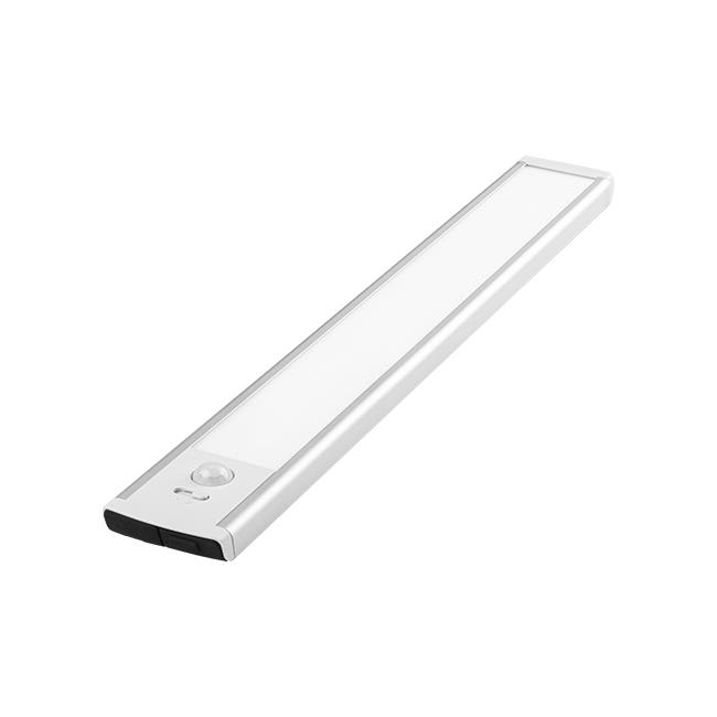 Lampa podszafkowa USB PIR Kumo 30cm 2W srebrna 1 Lampa podszafkowa USB PIR Kumo 30cm 2W srebrna