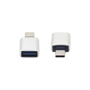 Adapter usb-c usb-a srebrny