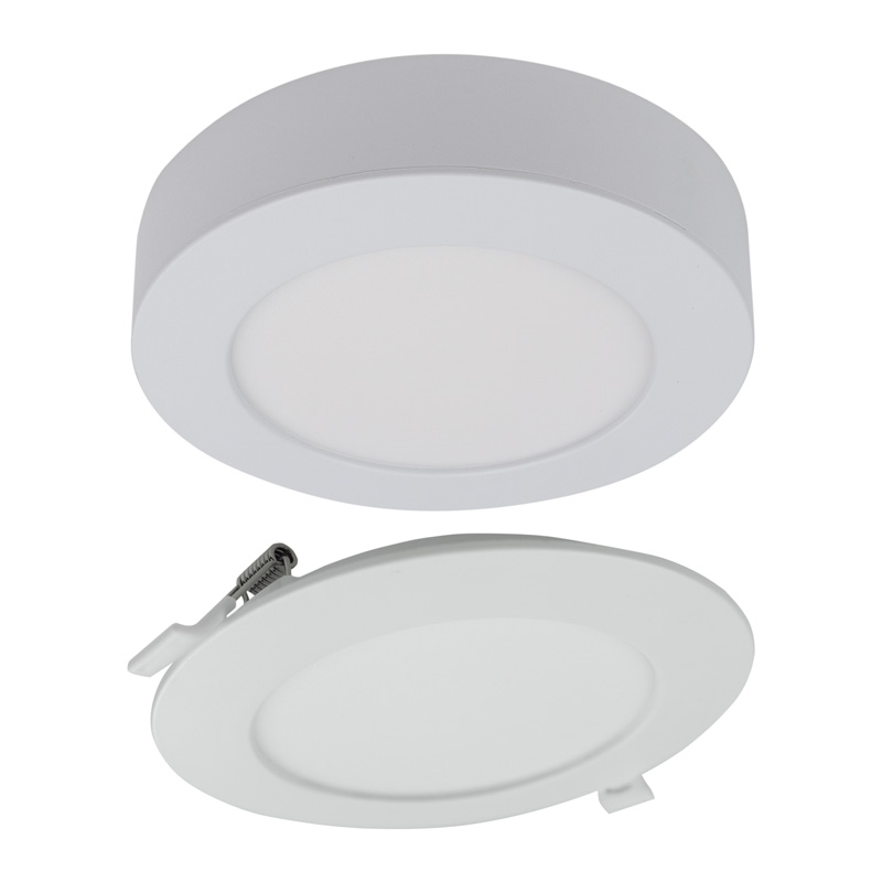 Downlight 12w okrągły CCT 2W1 biały 1 Downlight 12W okrągły CCT 2w1 biały — oświetlenie LED