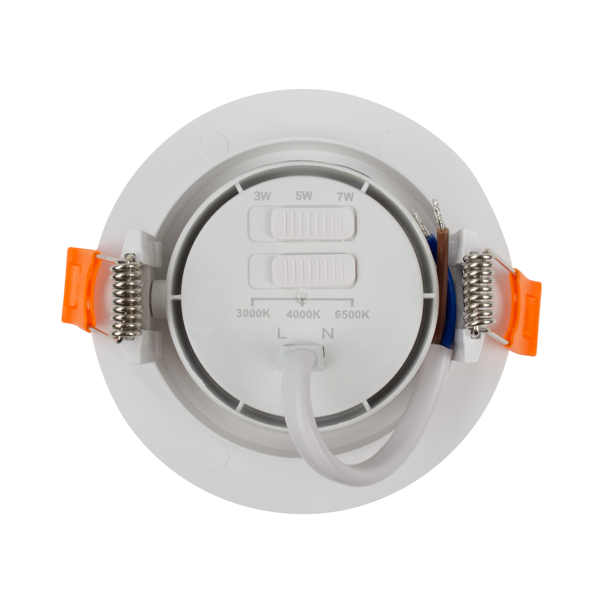 Downlight LED 3w/5w/7w CCT biały okrąg 2 Downlight LED 3w/5w/7w CCT biały okrąg - obrazek 2