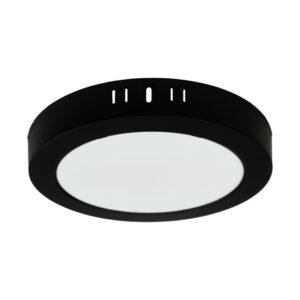 Downlight N/T okrąg 18W 4000K czarny DL-1 — oświetlenie LED