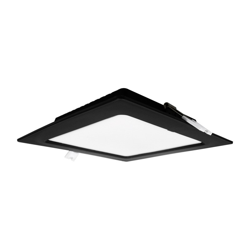 Downlight p/t kwadrat 12w 4000k czarny dl-1 1 Downlight P/T kwadrat 12W 4000K czarny DL-1 — oświetlenie LED