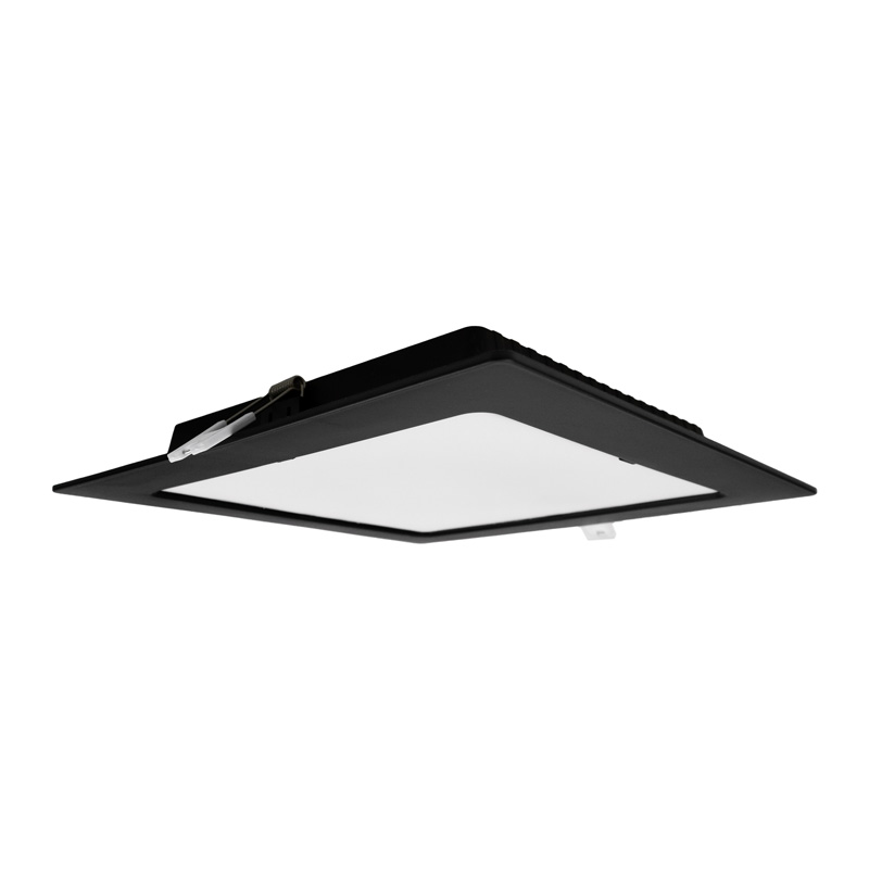 Downlight p/t kwadrat 18w 4000k czarny dl-1 1 Downlight P/T kwadrat 18W 4000K czarny DL-1 — oświetlenie LED