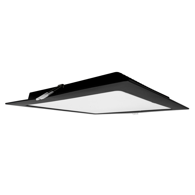 Downlight p/t kwadrat 24w 4000k czarny dl-1 1 Downlight P/T kwadrat 24W 4000K czarny DL-1 — oświetlenie LED