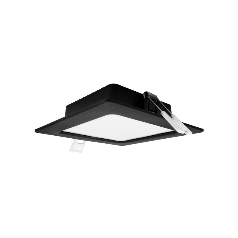 Downlight p/t kwadrat 6w 4000k czarny dl-1 1 Downlight P/T kwadrat 6W 4000K czarny DL-1 — oświetlenie LED