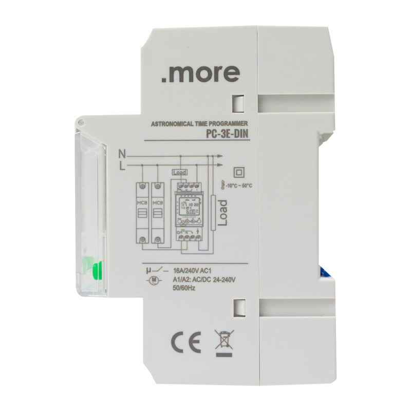 Elektroniczny programator astronomiczny pc-3e-din 2 Elektroniczny programator astronomiczny pc-3e-din - obrazek 2