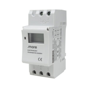 Elektroniczny Programator Czasowy PC-2E-DIN — oświetlenie LED