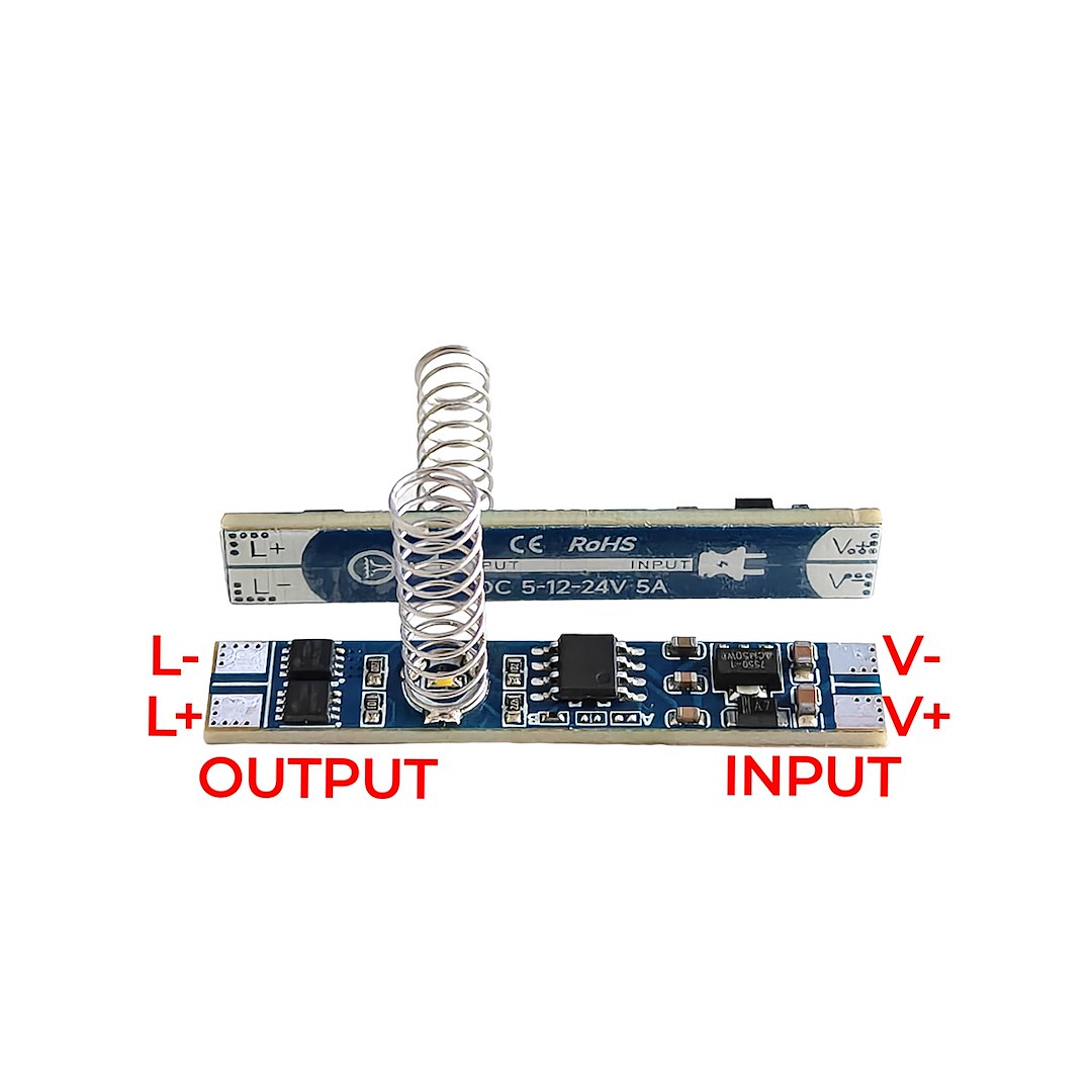Włącznik do profili LED ze ściemn. 60W 3 Włącznik do profili LED ze ściemn. 60W - obrazek 3