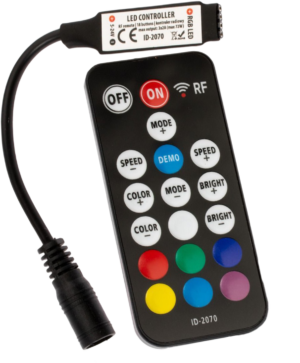 Sterownik RF RGB 18 przycisków 72W