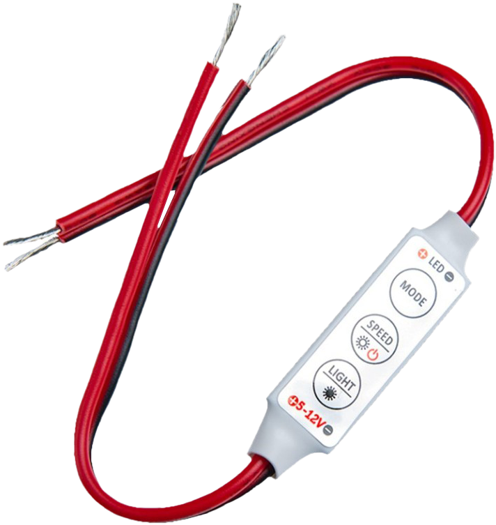 Ściemniacz LED 72W manualny 1 Ściemniacz LED 72W manualny