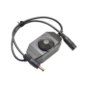 Ściemniacz LED 48W manualny czarny