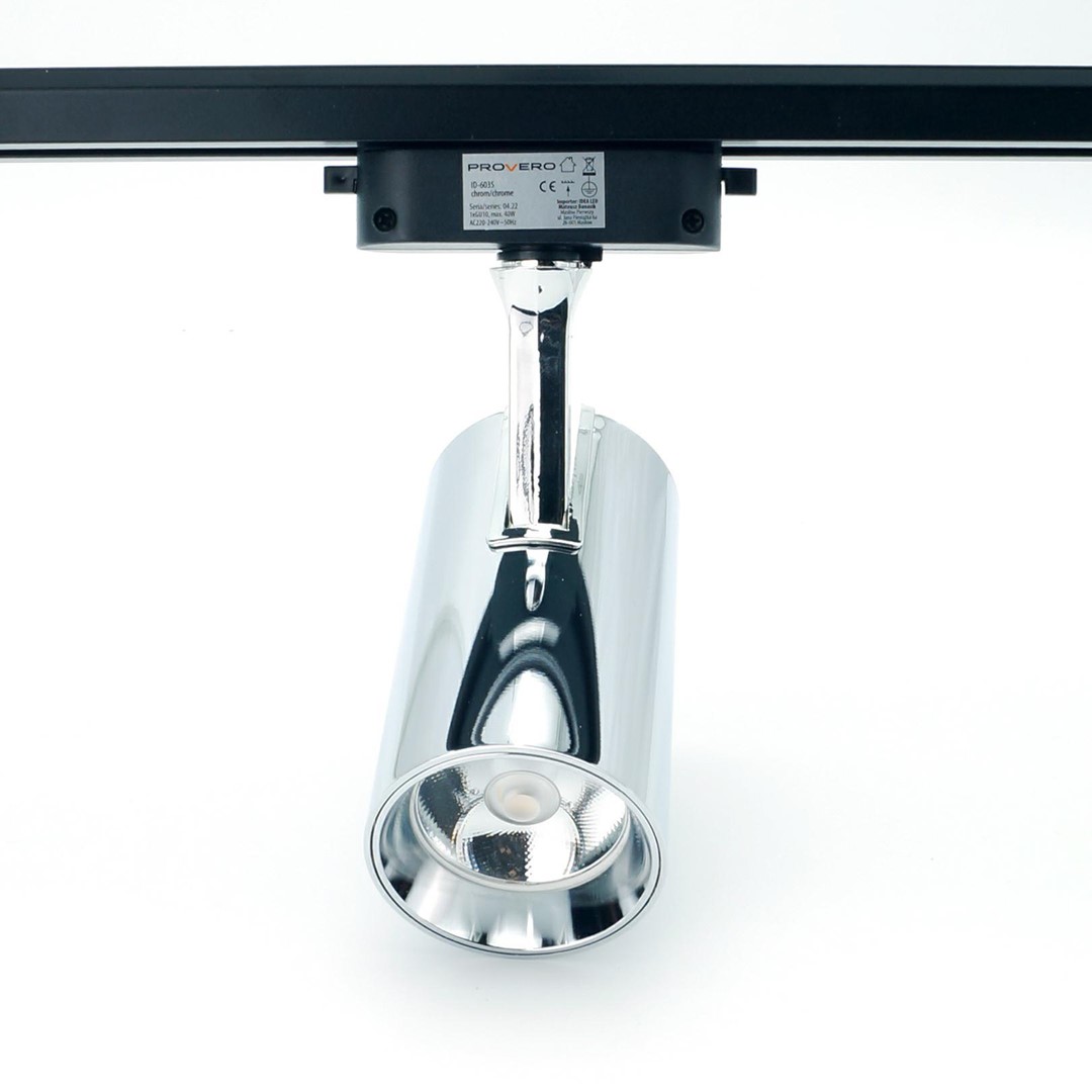 Lampa na szynoprzewód chrom DUCTUS 4 Lampa na szynoprzewód chrom DUCTUS - obrazek 4