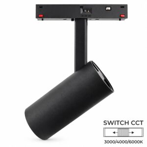 Oprawa RULLO S 10W SWITCH CCT Magnetic 48V czarna