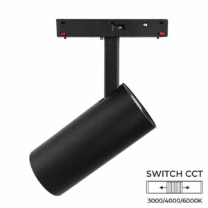 Oprawa RULLO M 20W SWITCH CCT Magnetic 48V czarna