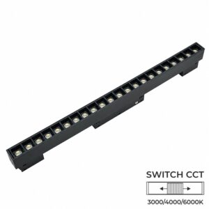 Oprawa LENTI L 24W SWITCH CCT Magnetic 48V czarna