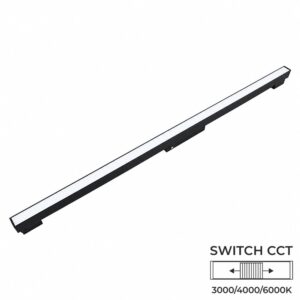 Oprawa TAVOLA L 30W SWITCH CCT Magnetic 48V czarna