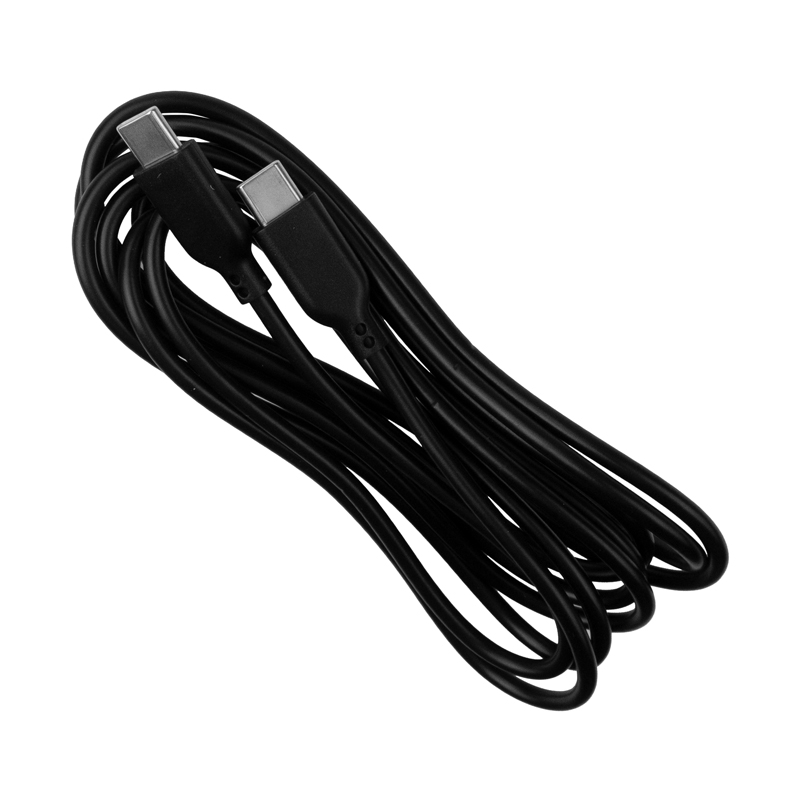 Kabel usb-c czarny 2m 1 Kabel USB-C czarny 2m — oświetlenie LED