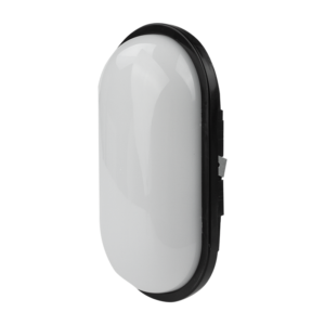 LED Torton 20W 4000K 1800lm IP65 OWAL CZARNY — oświetlenie LED