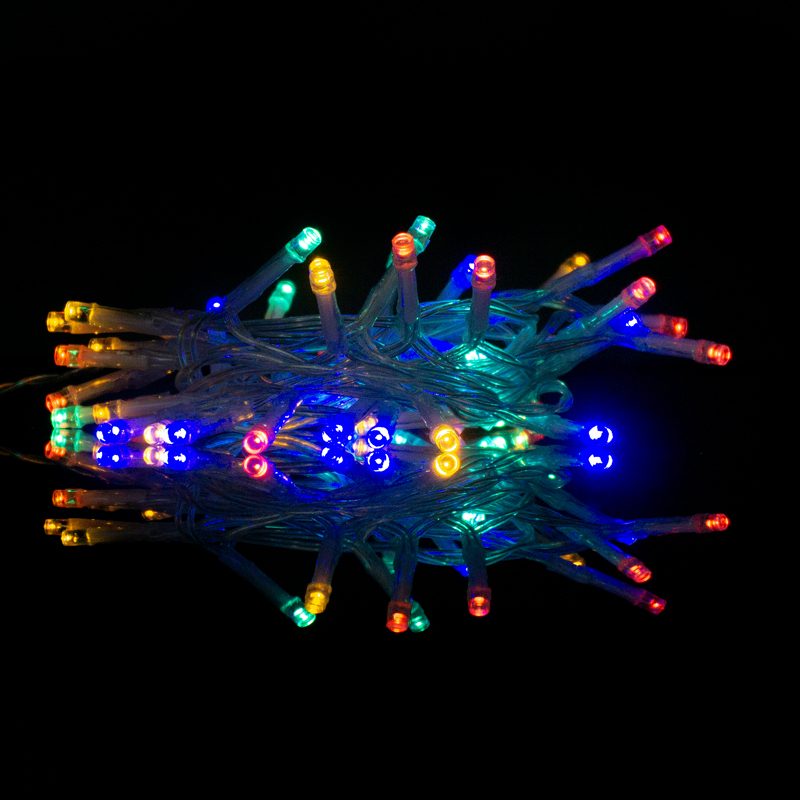 Magiczne dekoracyjne lampki 50led 1mln 2,5m 2xaa 1 Magiczne dekoracyjne lampki 50LED 1mln 2