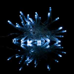 Magiczne dekoracyjne lampki 50LED 8000K 2