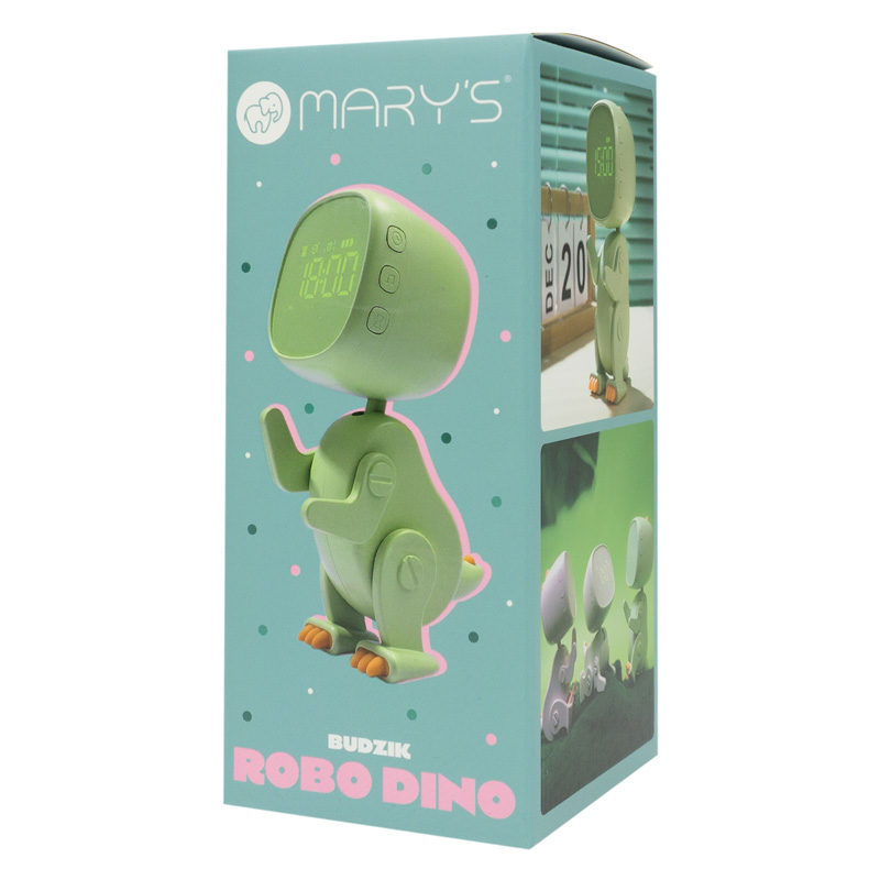Mary's budzik robo dino zielony 8 Mary's budzik robo dino zielony - obrazek 8