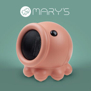 MARY'S termowentylator Ośmiornica różowa — oświetlenie LED