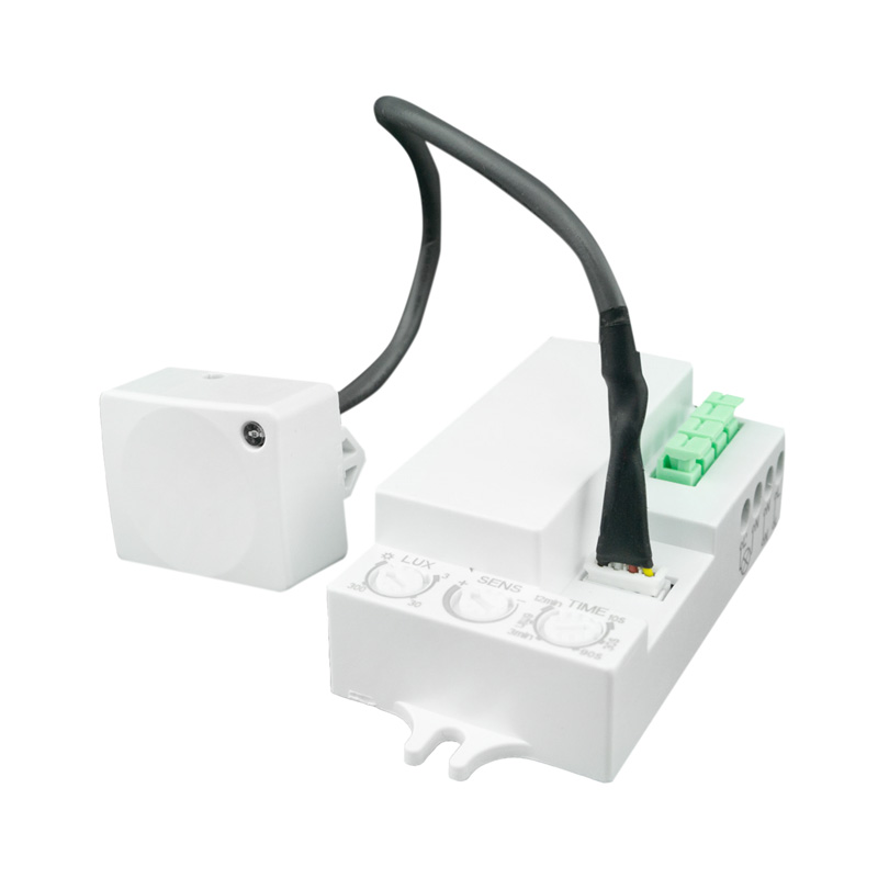 Mikrofalowy czujnik ruchu cm-2b biały 1 Mikrofalowy czujnik ruchu CM-2B BIAŁY — oświetlenie LED