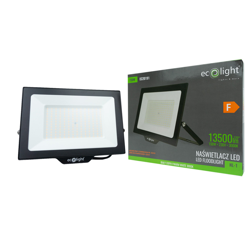 Naświetlacz LED nl-1 150w 3000k 13500lm IP65 2 Naświetlacz LED nl-1 150w 3000k 13500lm IP65 - obrazek 2