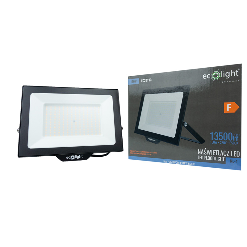 Naświetlacz LED nl-1 150w 6500k 13500lm IP65 2 Naświetlacz LED nl-1 150w 6500k 13500lm IP65 - obrazek 2