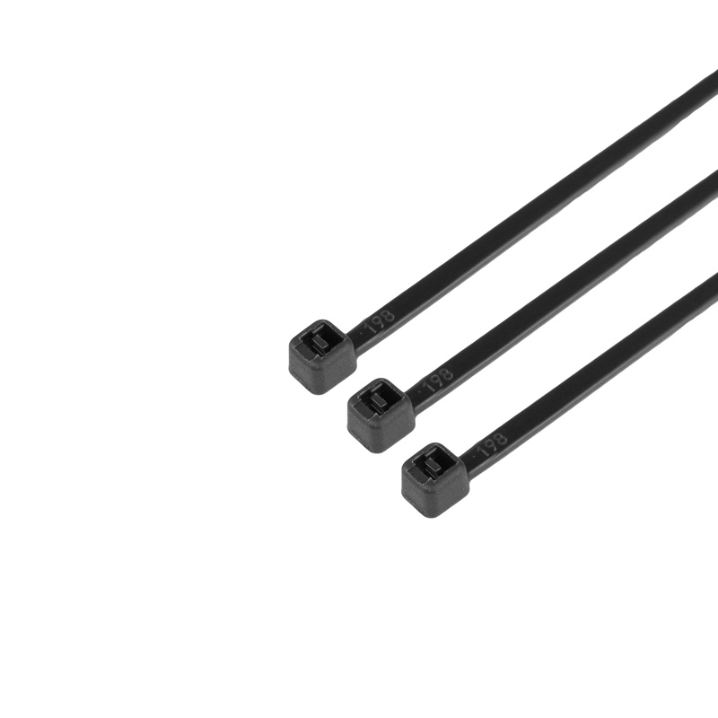 Opaska kablowa premium UV okp-25100b 2.5x100mm czarna 2 Opaska kablowa premium UV okp-25100b 2.5x100mm czarna - obrazek 2