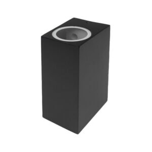 Oprawa elewacyjna OE-7 2xGU10 IP44 CZARNA — oświetlenie LED