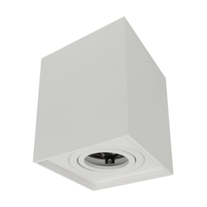Oprawa Halogenowa OHN-4B N/T KWADRAT IP20 BIAŁA — oświetlenie LED