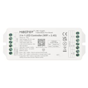 Sterownik PW2 (WI-FI + RF 2.4G) 20A 2in1  MONO/CCT