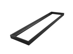 Ramka do panelu LED 1200x300x44mm N/T ALU czarna — oświetlenie LED