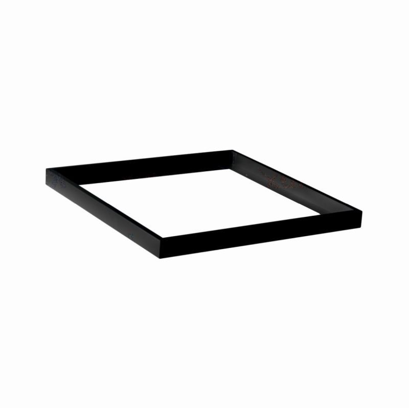 Ramka do panelu LED 600x600x44mm n/t alu czarna 1 Ramka do panelu LED 600x600x44mm N/T ALU czarna — oświetlenie LED