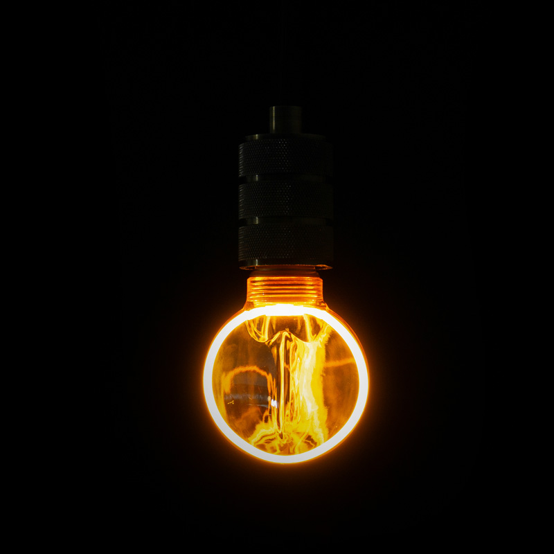 Seria zero 4w 200lm E27 g80 amber 2 Seria zero 4w 200lm E27 g80 amber - obrazek 2