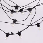 Solarna Girlanda LED 10m +10 x G45 E27 0.3W 2700K — oświetlenie LED